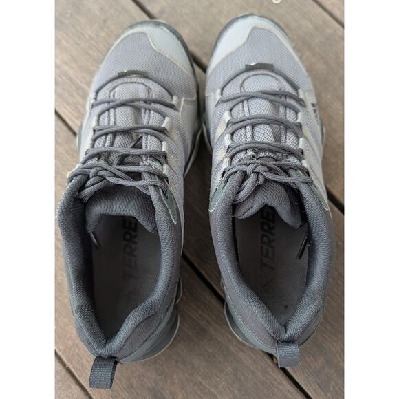 Adidas Terrex AX2R Men’s Size 9 Hiking Shoes Black Comfort Trail Sneakers CM7728 - Picture 5 of 9